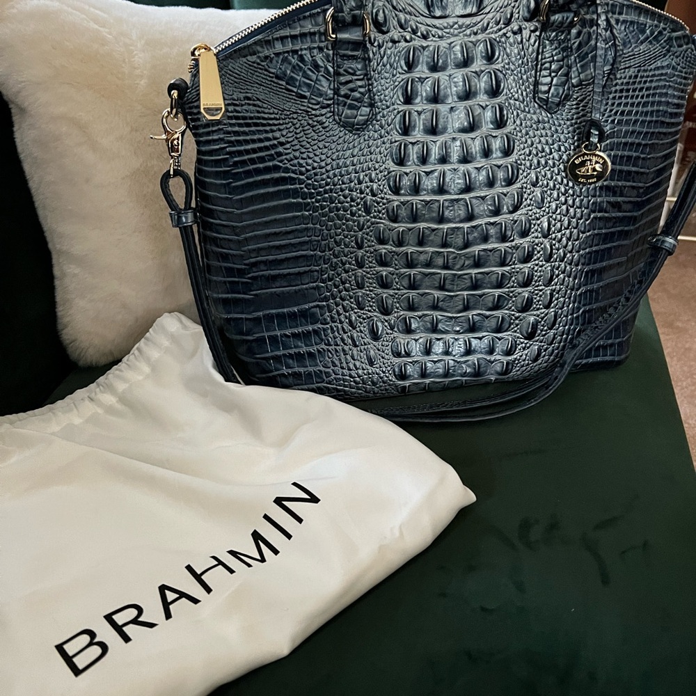 Large Brahmin Duxbury satchel